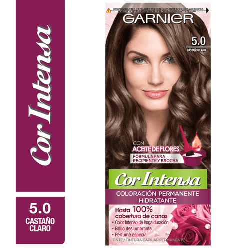Tinte Nutrisse Cor Intenso 5.0 Castano Claro
