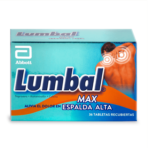 Lumbal Max 250 Mg 36 Tabletas