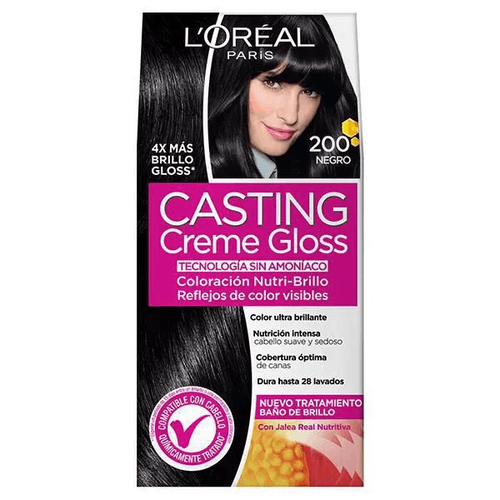 Tinte Casting 200 Creme Gloss Negro