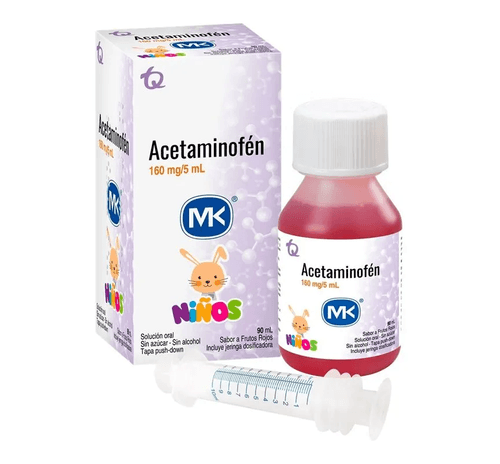 Acetaminofén 160Mg/5Ml Jarabe 90Ml Mk