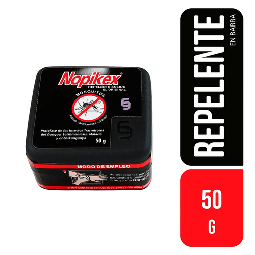 Repelente Nopikex Barra 50 Gramos