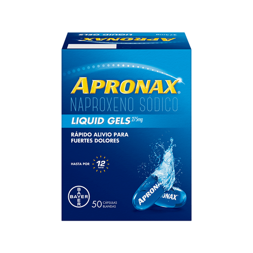 Apronax Liquid Gel 275 Mg 50 Capsulas