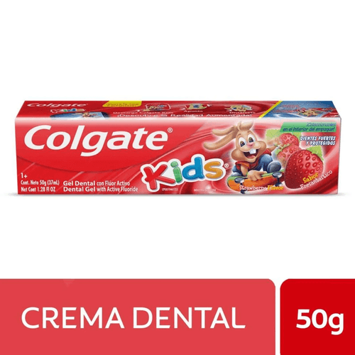 Gel Dental Colgate Kids Fresa 50 Gramos
