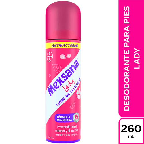 Talco Mexsana Lady Spray 260 Ml