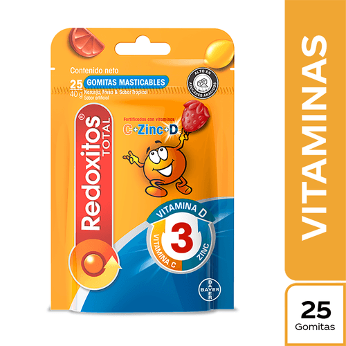 Redoxitos Total Gums 25 Unidades