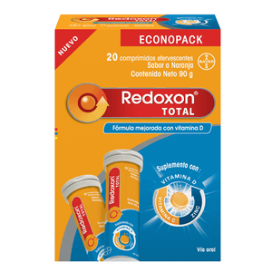 Redoxon Total Efervescente 20 Tabletas