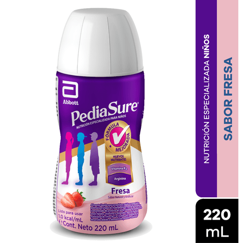 Pediasure Liquido Fresa Rpb 220Ml