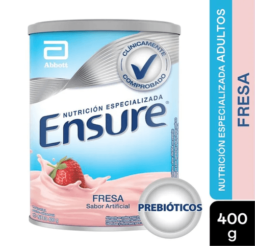 Ensure Polvo Fresa 400 Gr