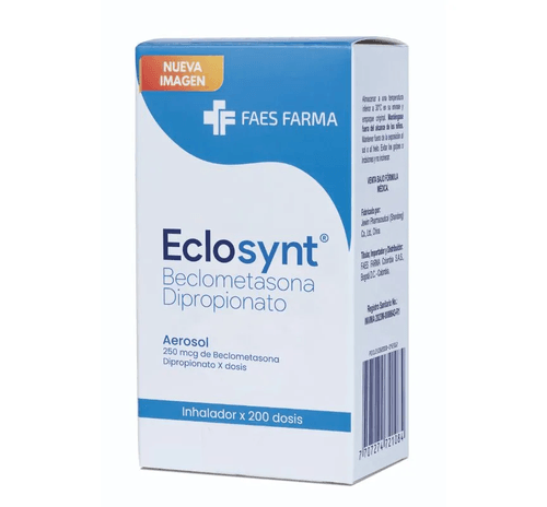 Eclosynt 250 Mcg Inhalador 200 Dosis