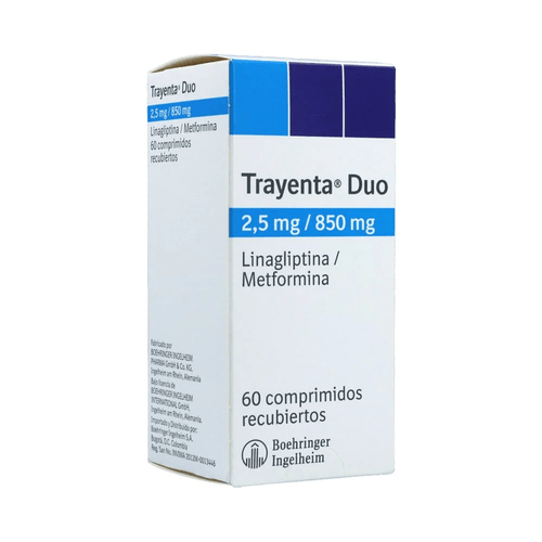 Trayenta Duo 2.5/850 60 Tabletas