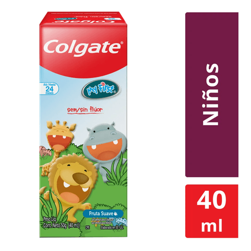 Crema Dental Colgate Ninos Sin Fluor 50 Gr
