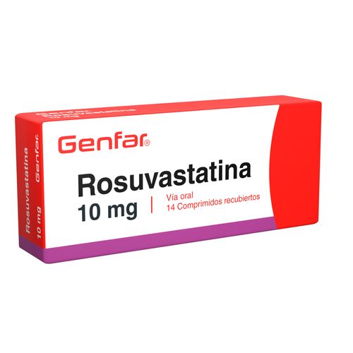 Rosuvastatina 10 Mg 14 Tabletas W