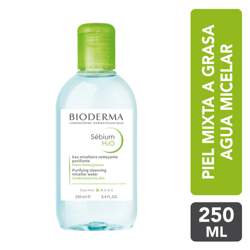 Agua Micelar Limpiadora Sebium H2O 250Ml