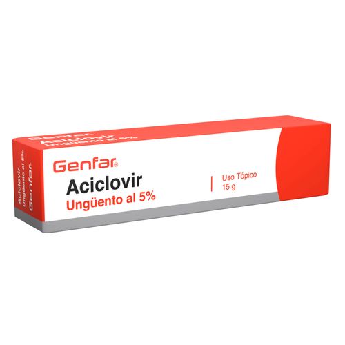 Aciclovir Unguento Topico 15 Gr Gf