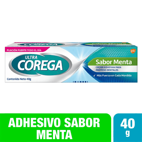 Crema Corega Ultra Menta 40 Gr