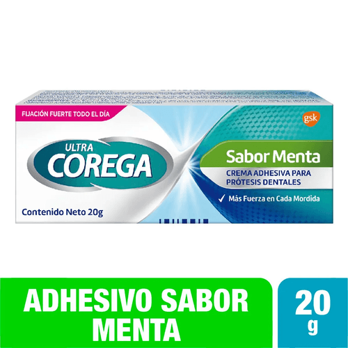 Crema Corega Ultra Menta 20 Gr
