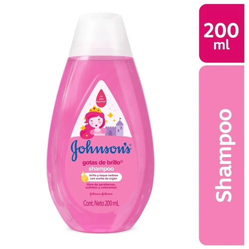 Shampoo Johnson´S Gotas De Brillo 200 Ml