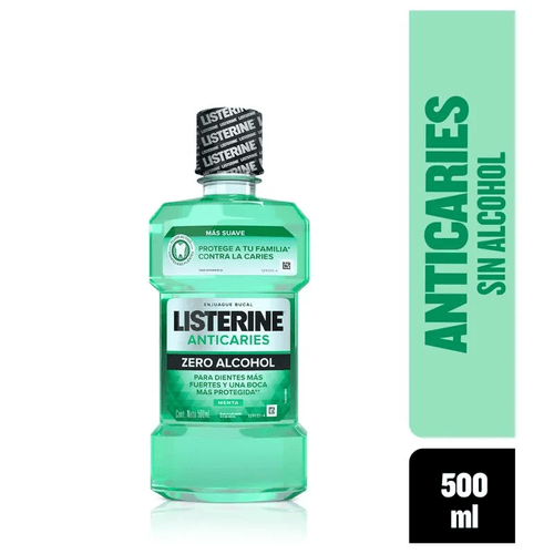 Listerine Anticaries Zero 500 Ml