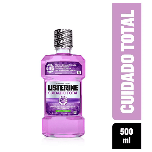 Listerine Cuidado Total 500 Ml