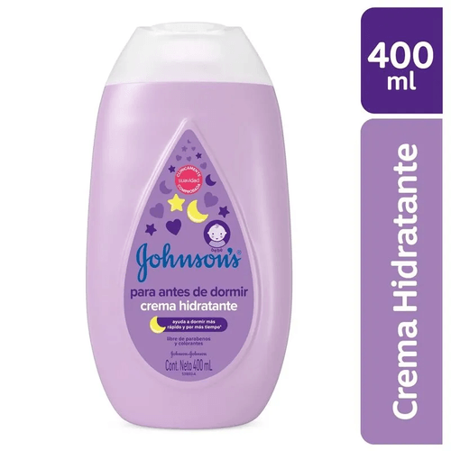 Crema Johnson´S Baby 400 Ml Antes De Dormir