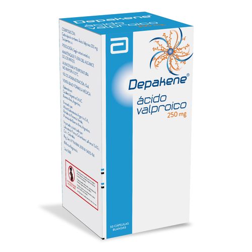 Depakene 50 Capsulas Blandas