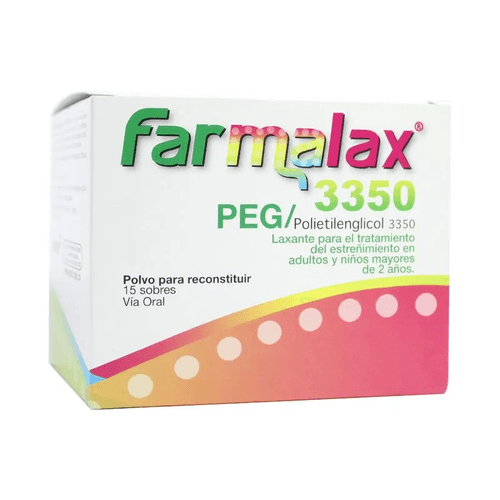Farmalax Peg 3350 15 Sobres 17 Gr