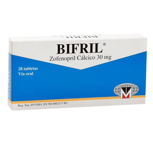 Bifril 30 Mg 28 Tabletas