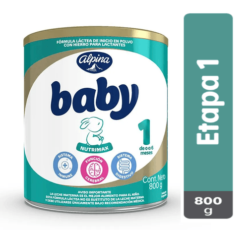Alpina Baby Nutrimax Etapa 1 800 Gramos