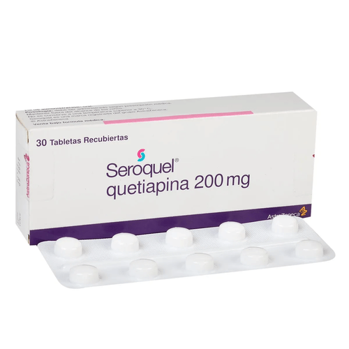 Seroquel 200Mg 30 Tabletas