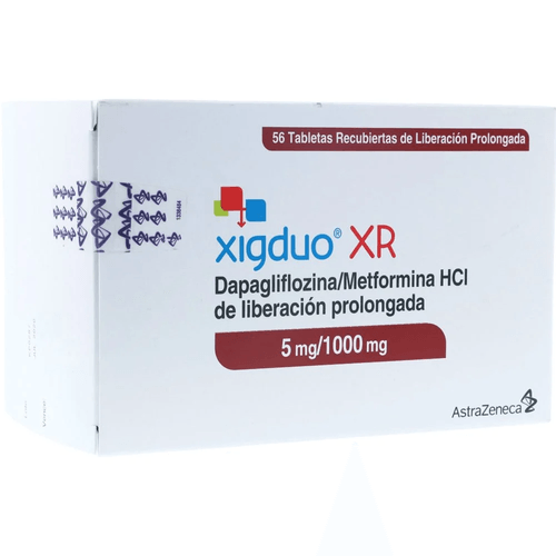Xigduo Xr 5/1000 Mg 56 Tabletas
