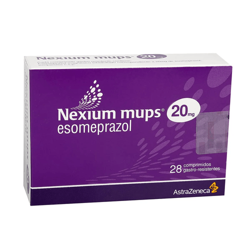 Nexium Mups 20 Mg 28 Tabletas