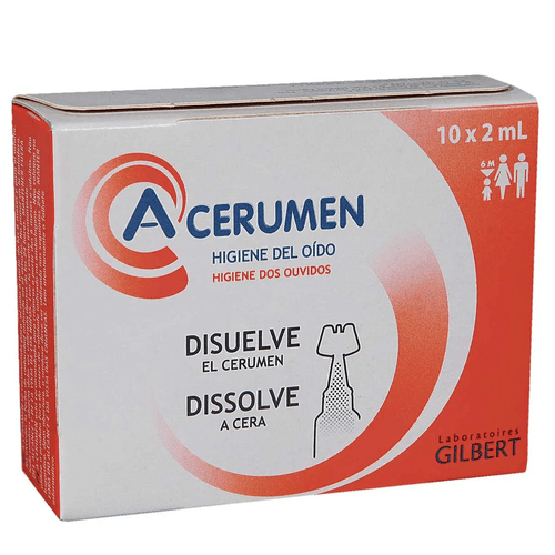 A-Cerumen Higyene Del Oido 10 Unidades
