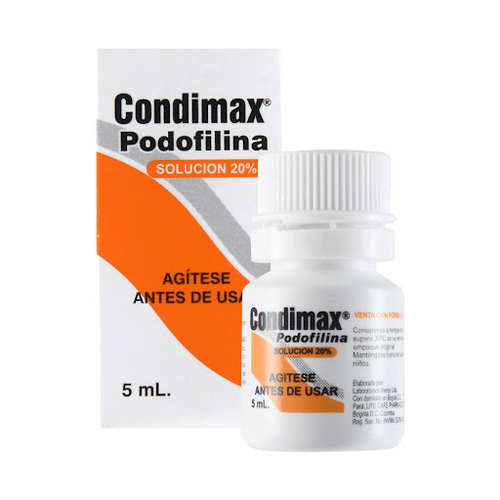 Condimax Podofilina 20% Frasco 5 Ml