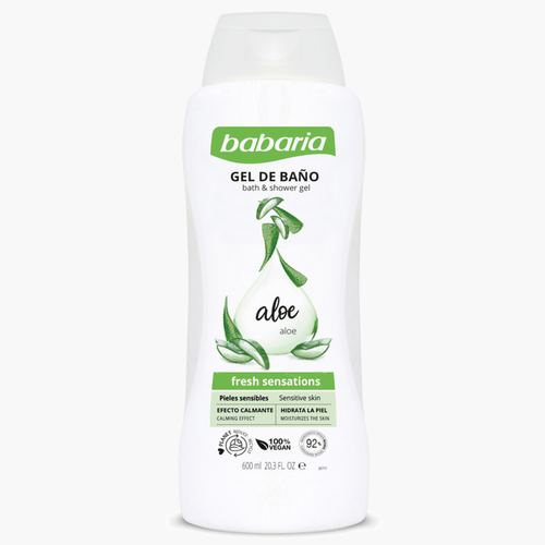 Gel De Bano Babaria Aloe 600 Ml