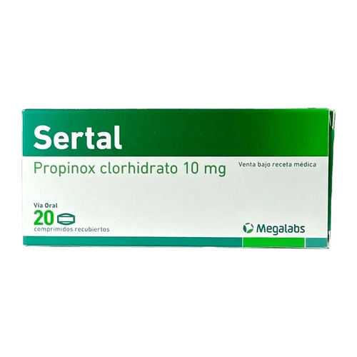 Sertal 10 Mg 20 Grageas