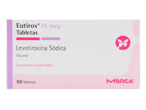 Eutirox 75 Mcg 50 Tabletas