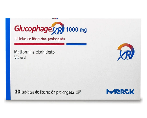 Glucophage Xr 1000 Mg 30 Tabletas