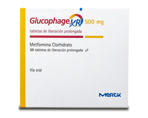 Glucophage Xr 500 Mg 30 Tabletas