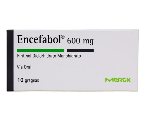 Encefabol 600 Mg 10 Tabletas