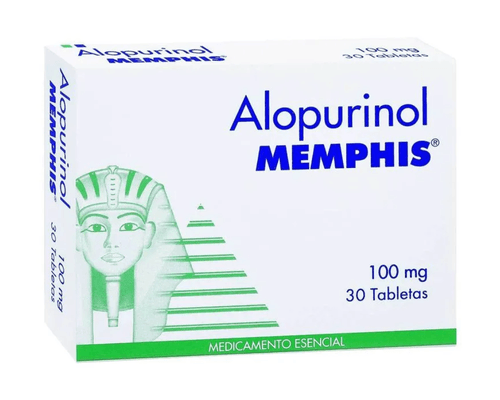 Alopurinol 100 Mg 30 Tabletas Mp