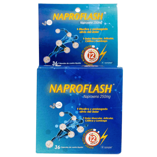 Naproflash 36 Capsulas