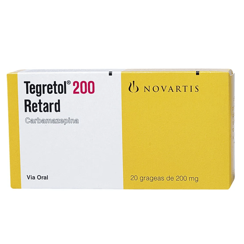 Tegretol Retard. 200 Mg 20 Tabletas