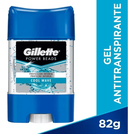 Desodorante Gillette Power Beads Cool W 82 Gr Hombre