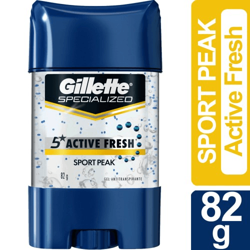Desodorante Gillette Active Fresh Sport Peak 82Gr