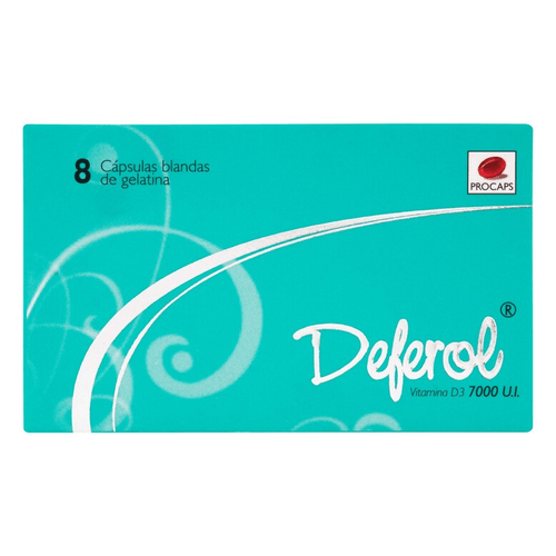 Deferol 7000 Ui 8 Capsulas