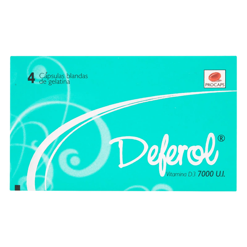 Deferol 7000 Ui 4 Capsulas