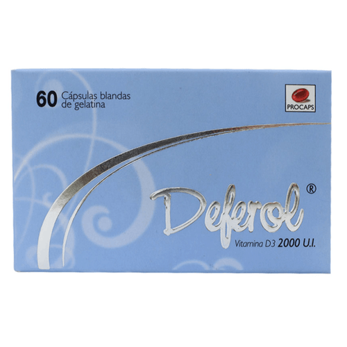 Deferol 2000 Ui 60 Capsulas