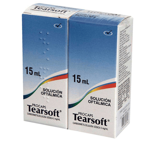 Tearsoft Solucion Oftalmica 15 Ml 2X1