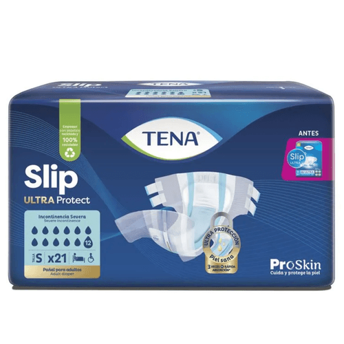 Pañal Tena Slip Talla S 21 Unidades (Ultra)