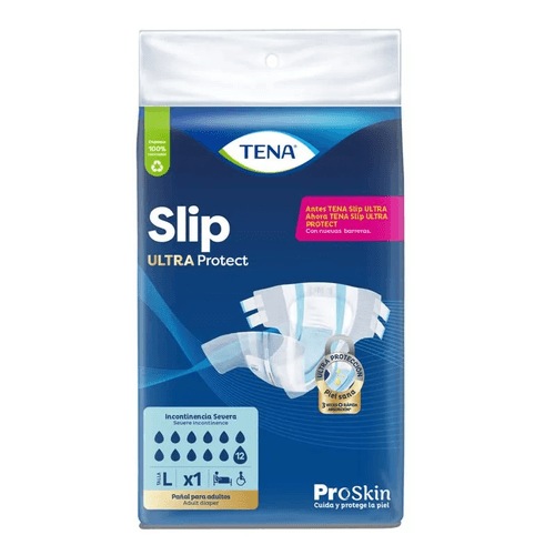 Pañal Tena Slip Talla L. 1 Unidad (Ultra)